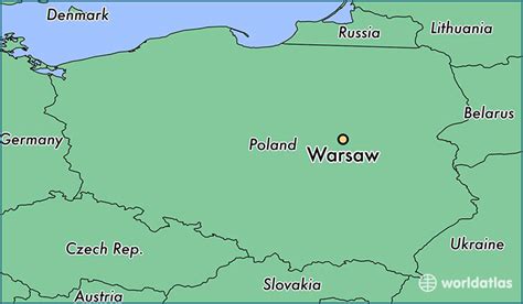 where is warsaw.